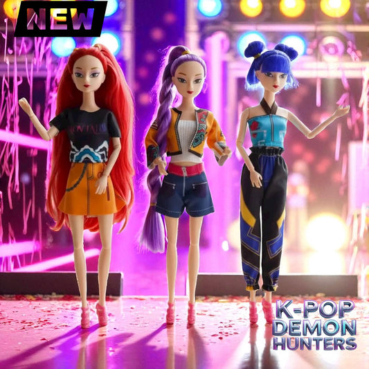 K-Pop Demon Hunter (3) Piece Doll Collection
