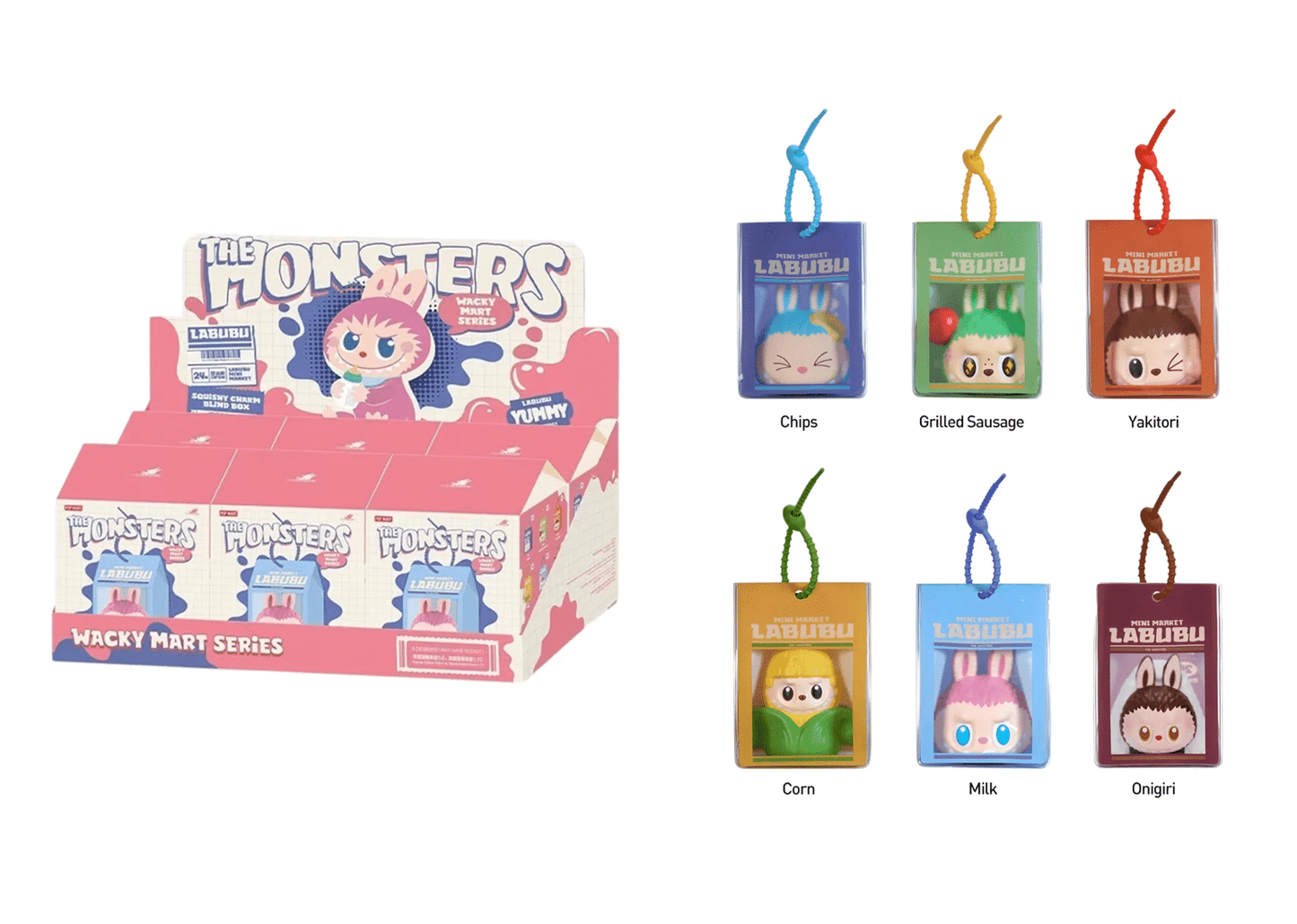 Pop Mart: The Monsters Wacky Mart Pinch Pendant