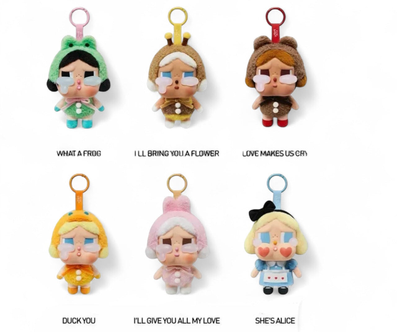 Pop Mart: Cry Baby Crying Again Plush Pendant