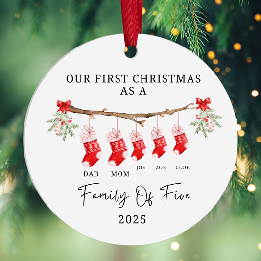 Custom Family Ornament
