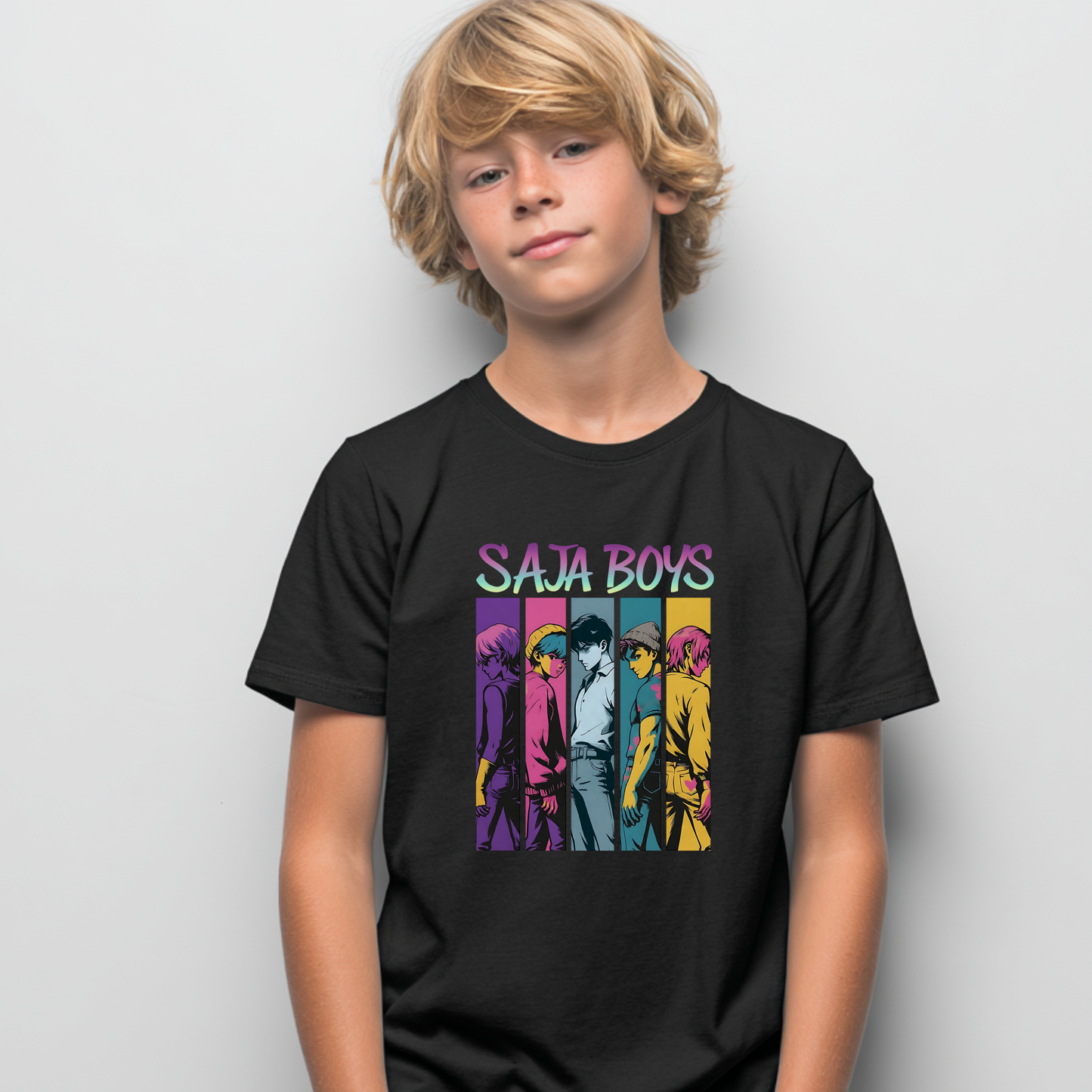 K-Pop Saja Boys Comic Shirt