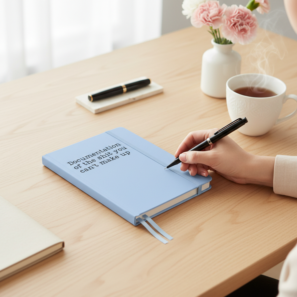 Journal "Documentation About The Shit You Can't Make Up"